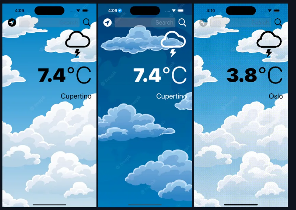 WeatherNow App - iOS Application