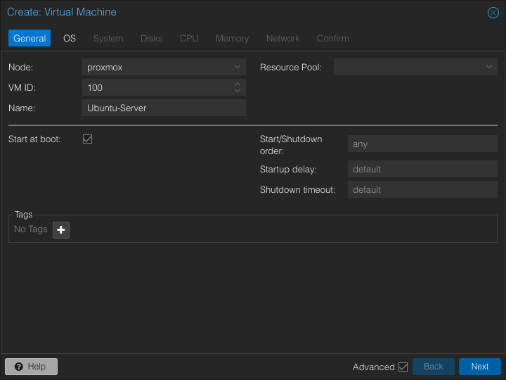 Create VM
